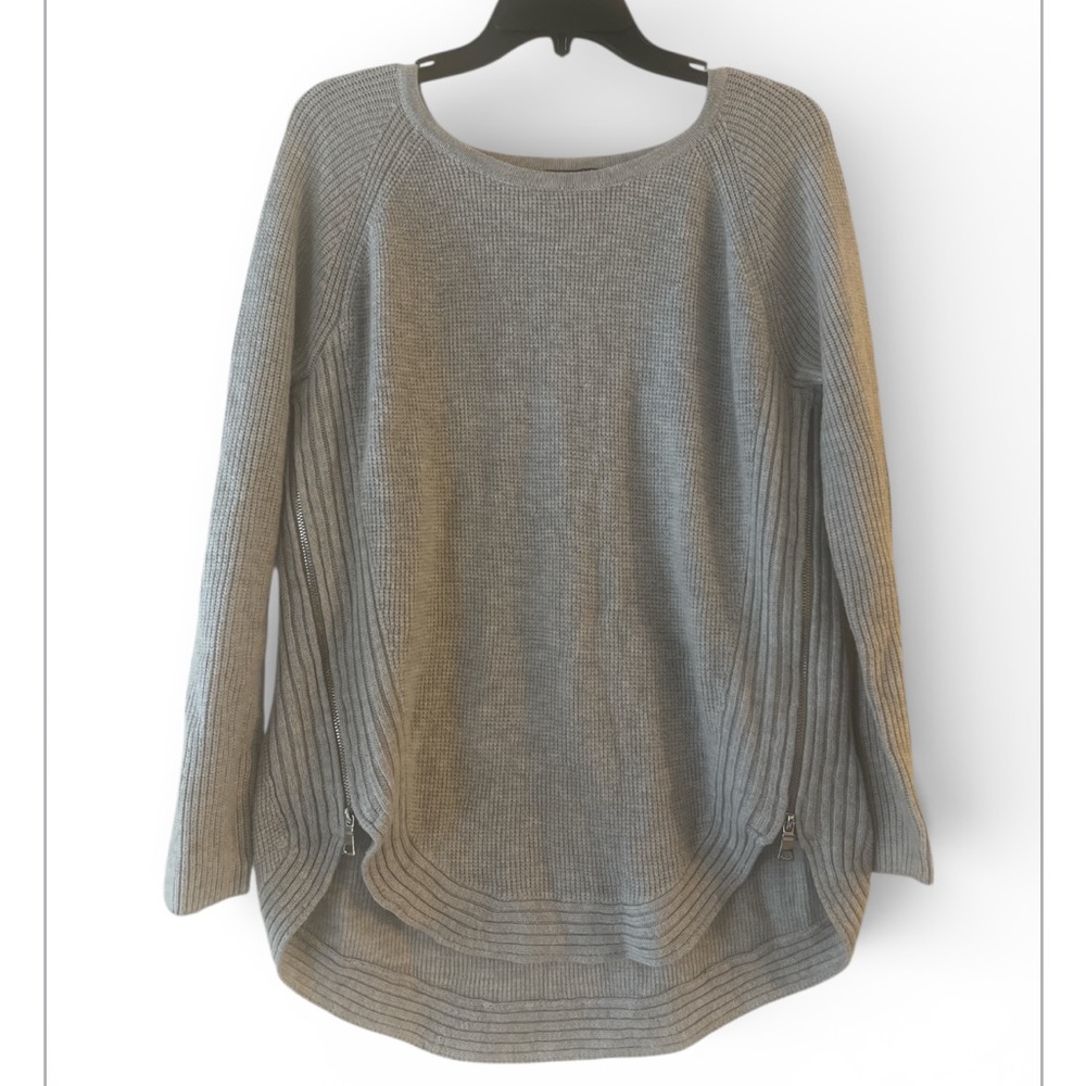 INC International Concepts Light Gray Women's Sweater